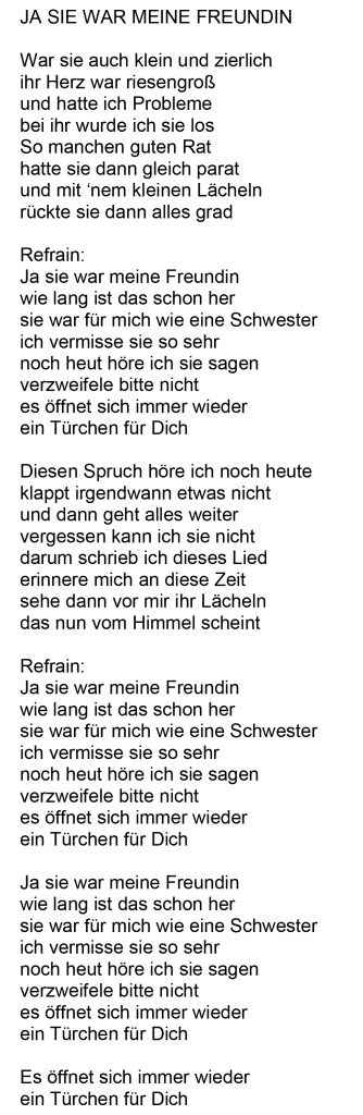 Musik: Waldemar Kopka - Text: Elisabeth blankenheim